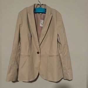 NWT J. Crew Women's Tan Blazer